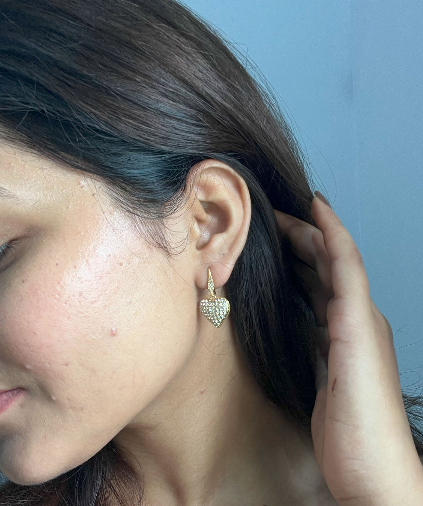 Gilded Hearts Earrings