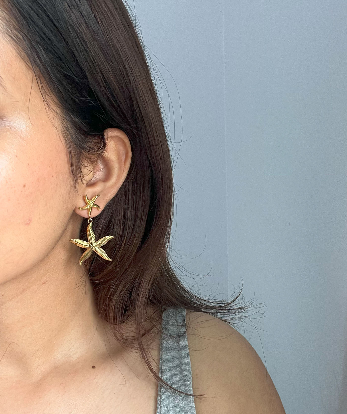 Dangling Star Earrings