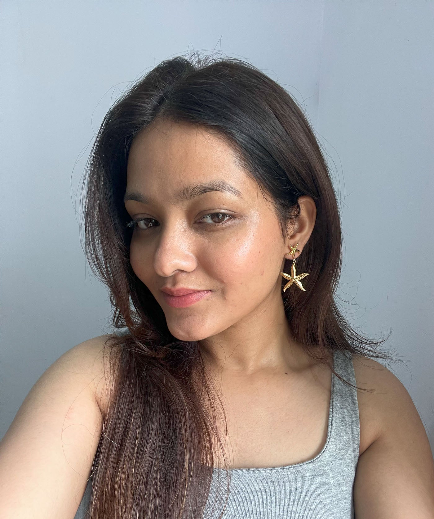 Dangling Star Earrings