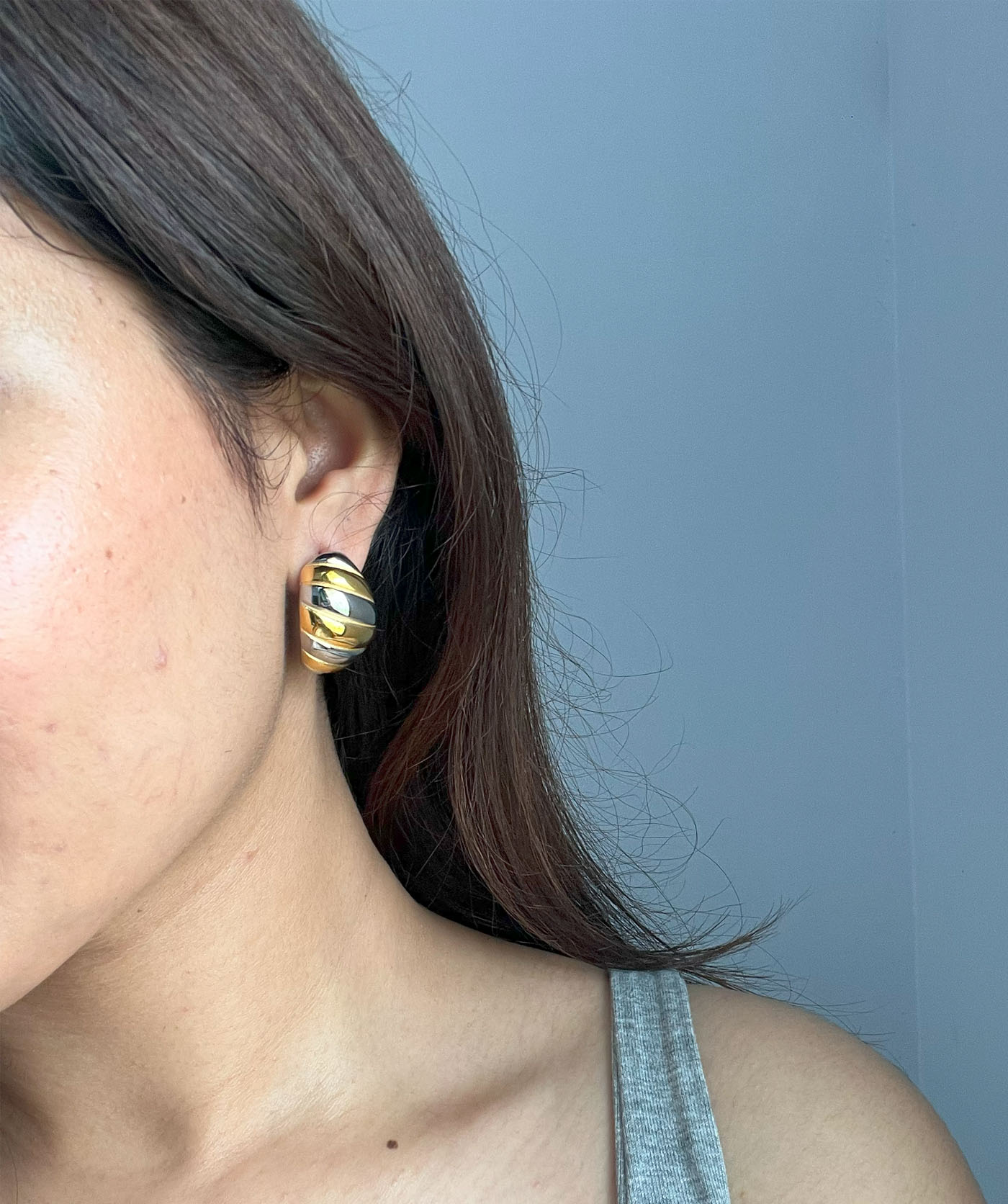 Gem Split Earrings