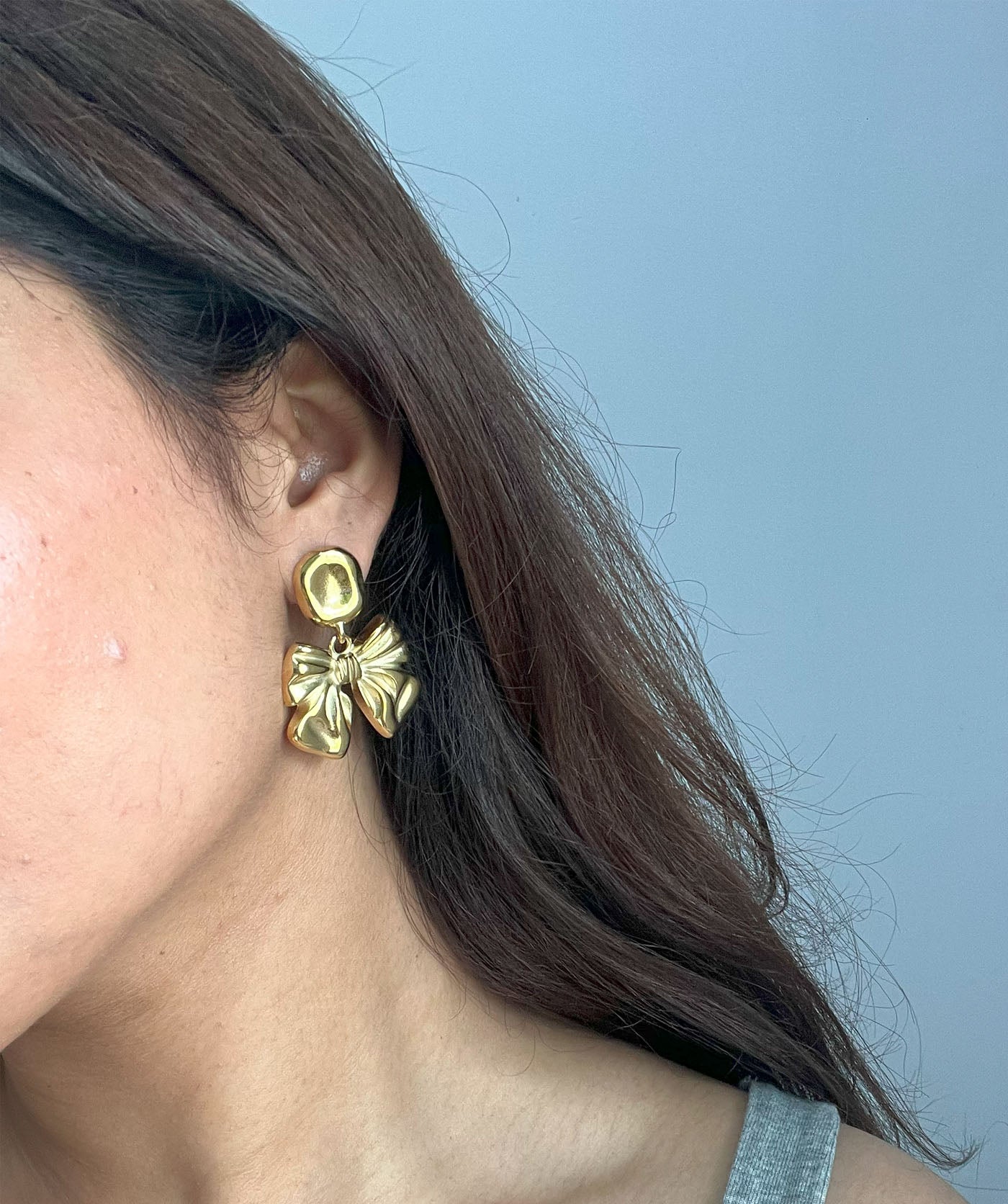 Ribbon Bow Earrings