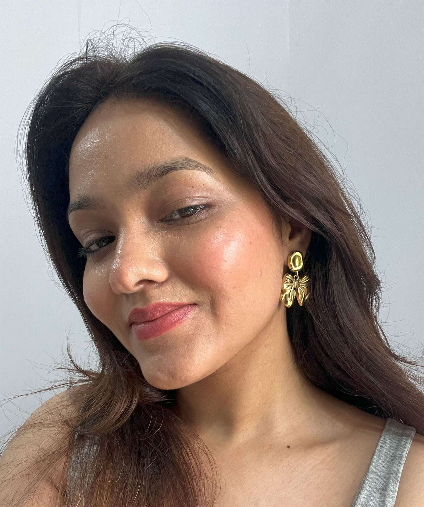 Ribbon Bow Earrings