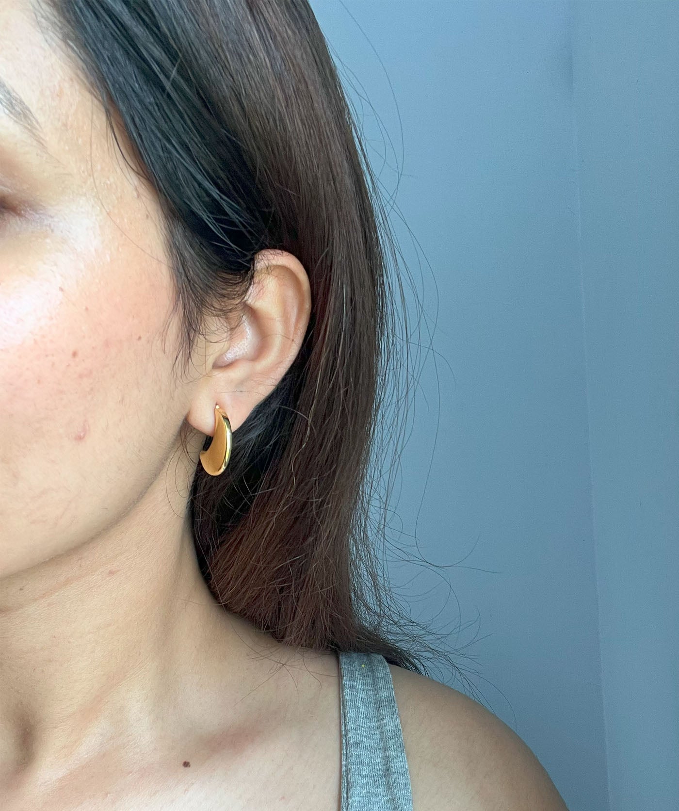 Half Moon Studs