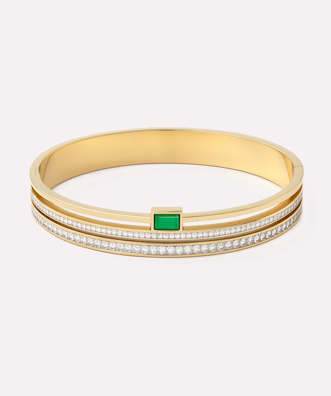Emerald Dot Bracelet