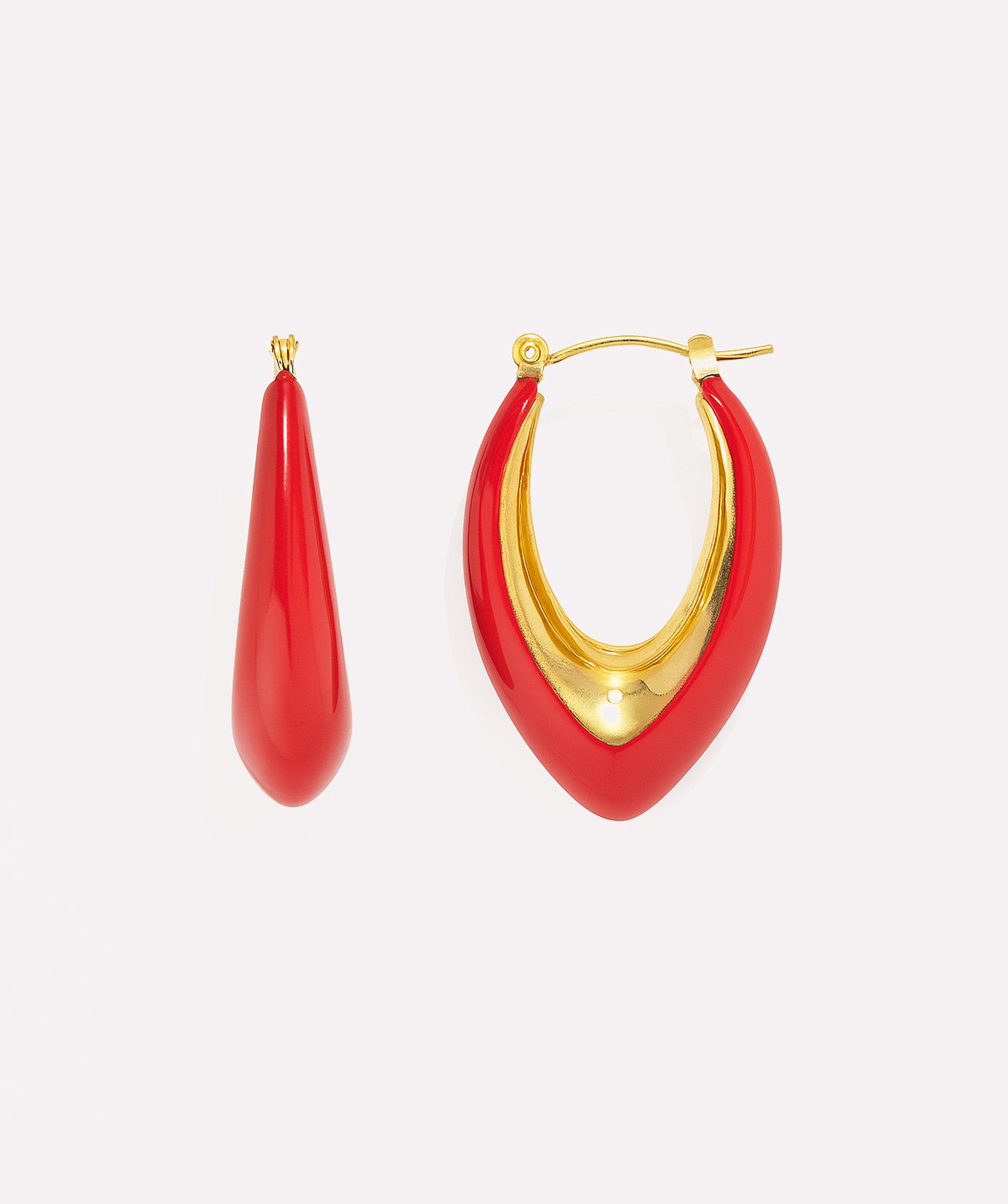 Red Grape Stone Earrings