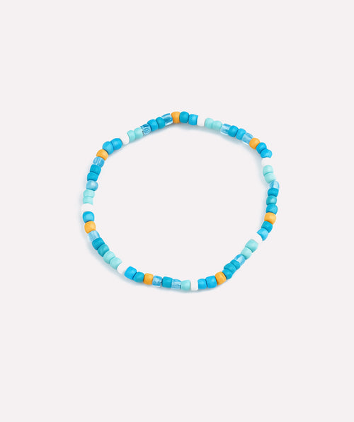 Blue Beads Bracelet