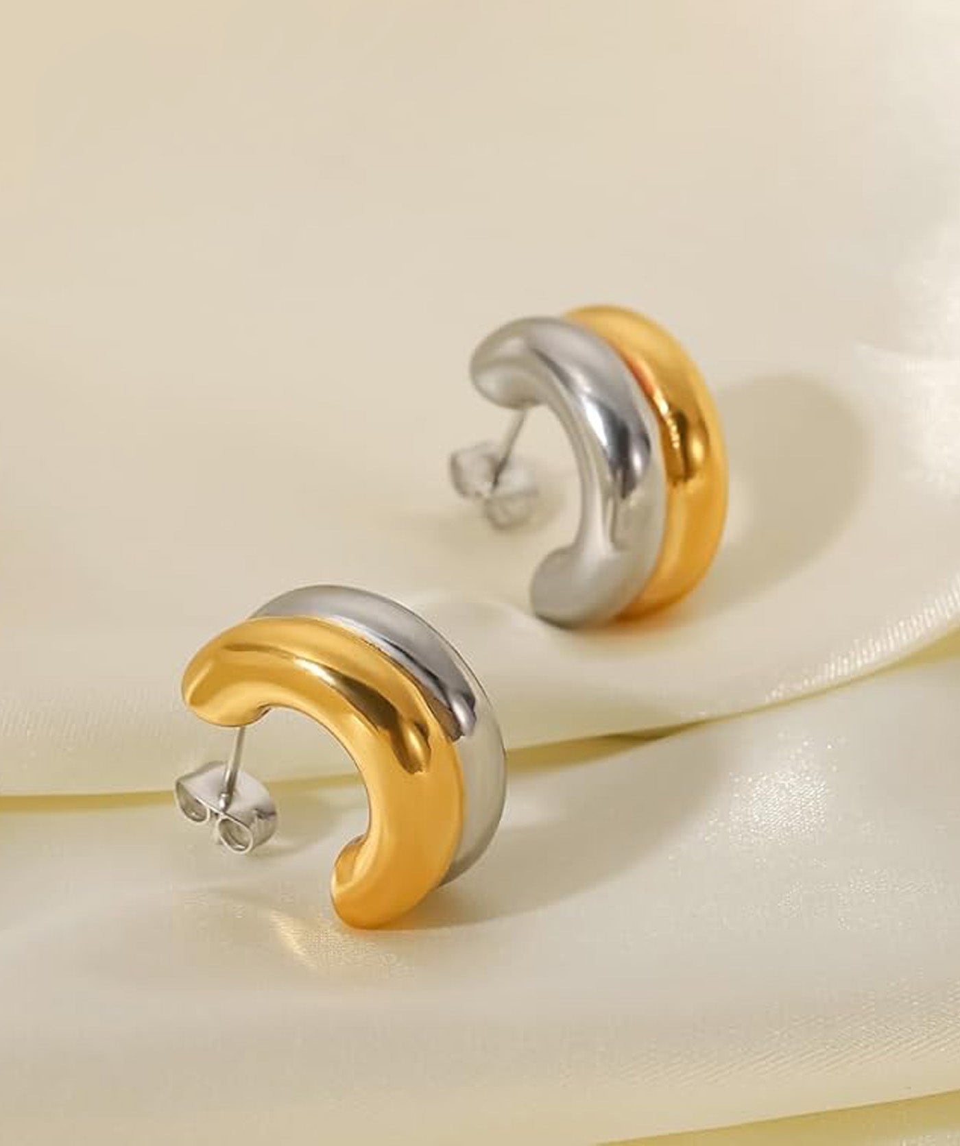 Sleek Arc Earrings
