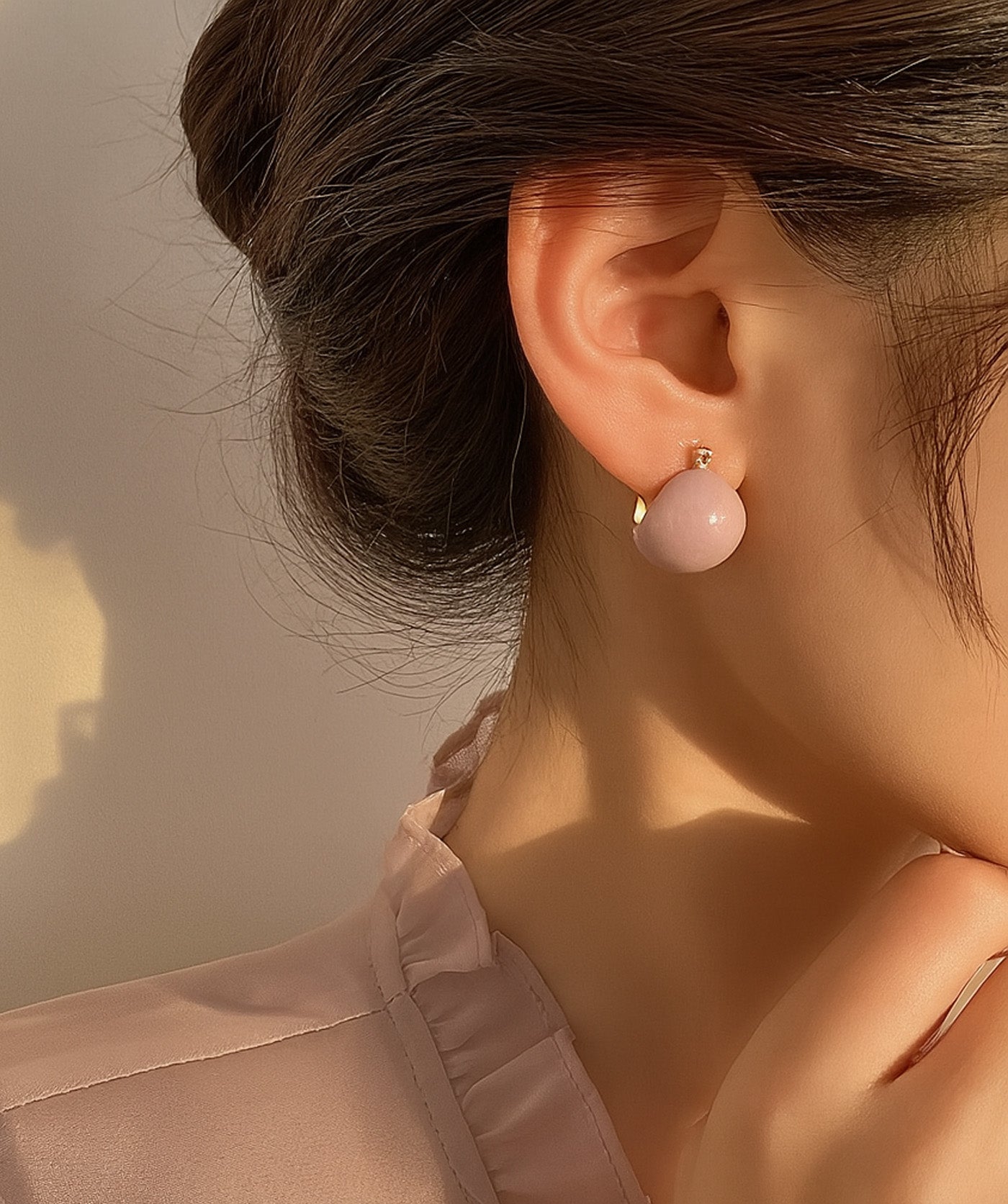 Bubble Pink Earrings