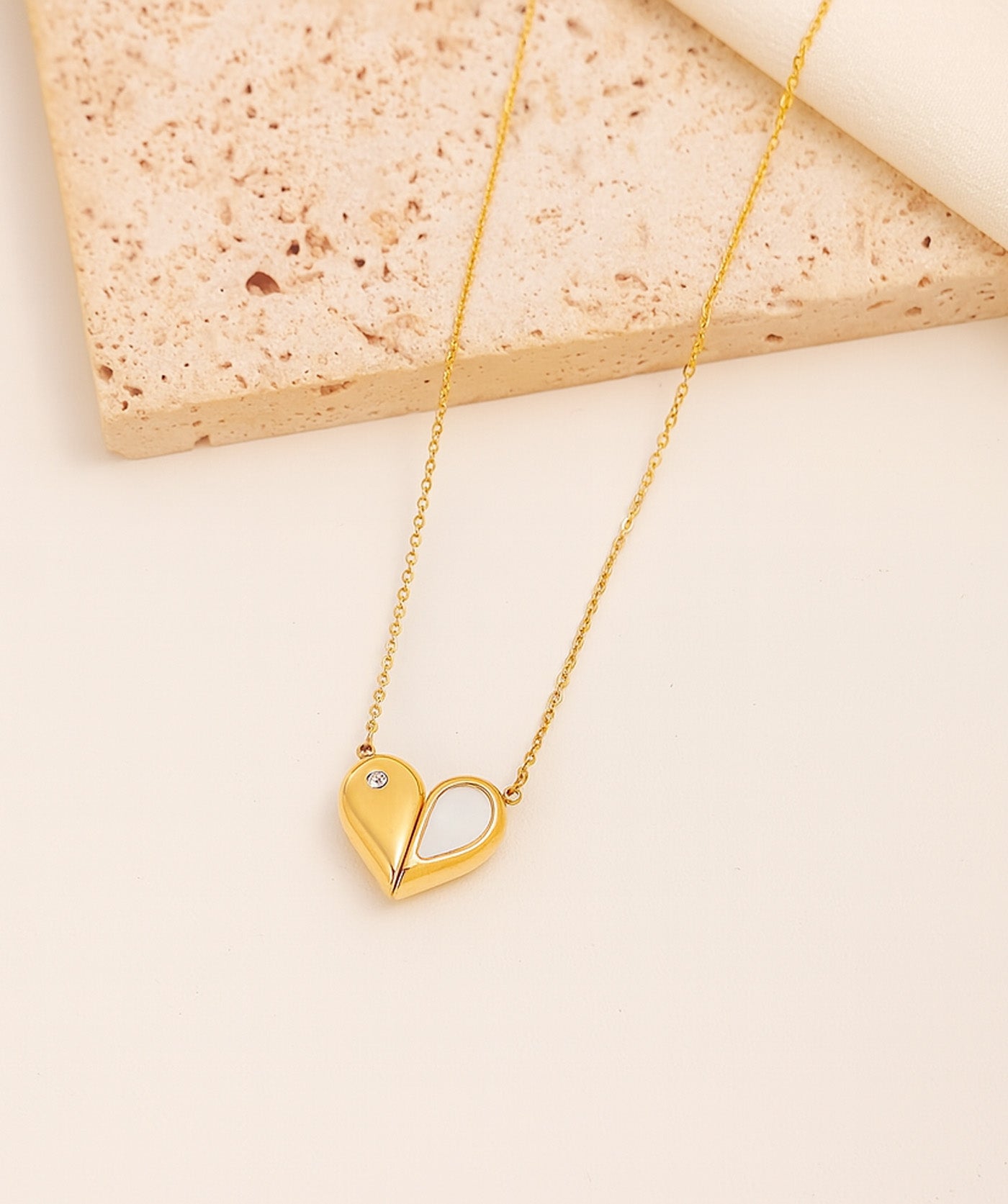 Trinity Stone Necklace