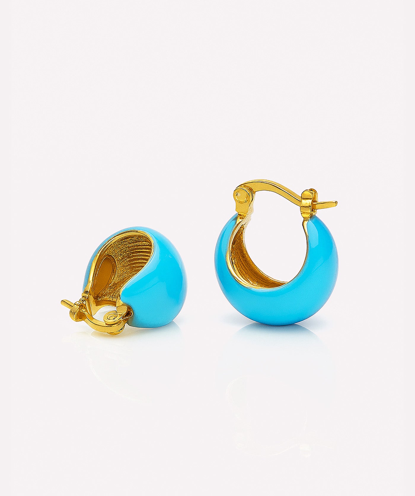 Bubble Blue Earrings
