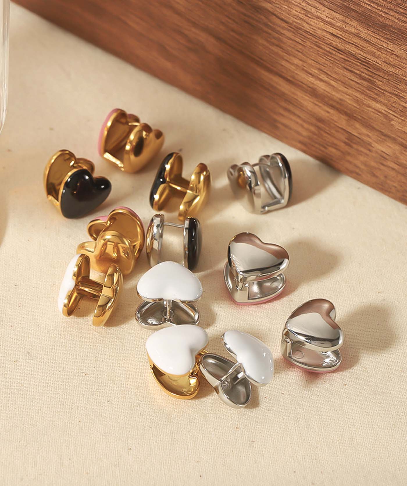 Noir Luv Studs
