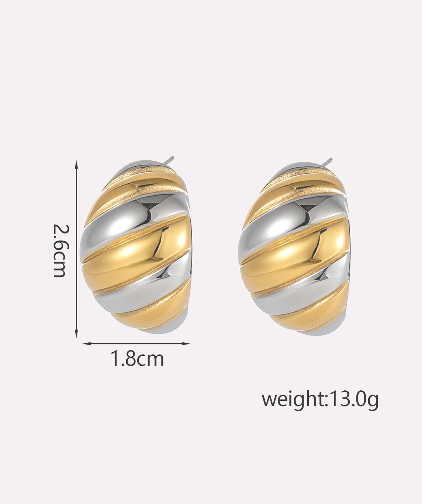Gem Split Earrings