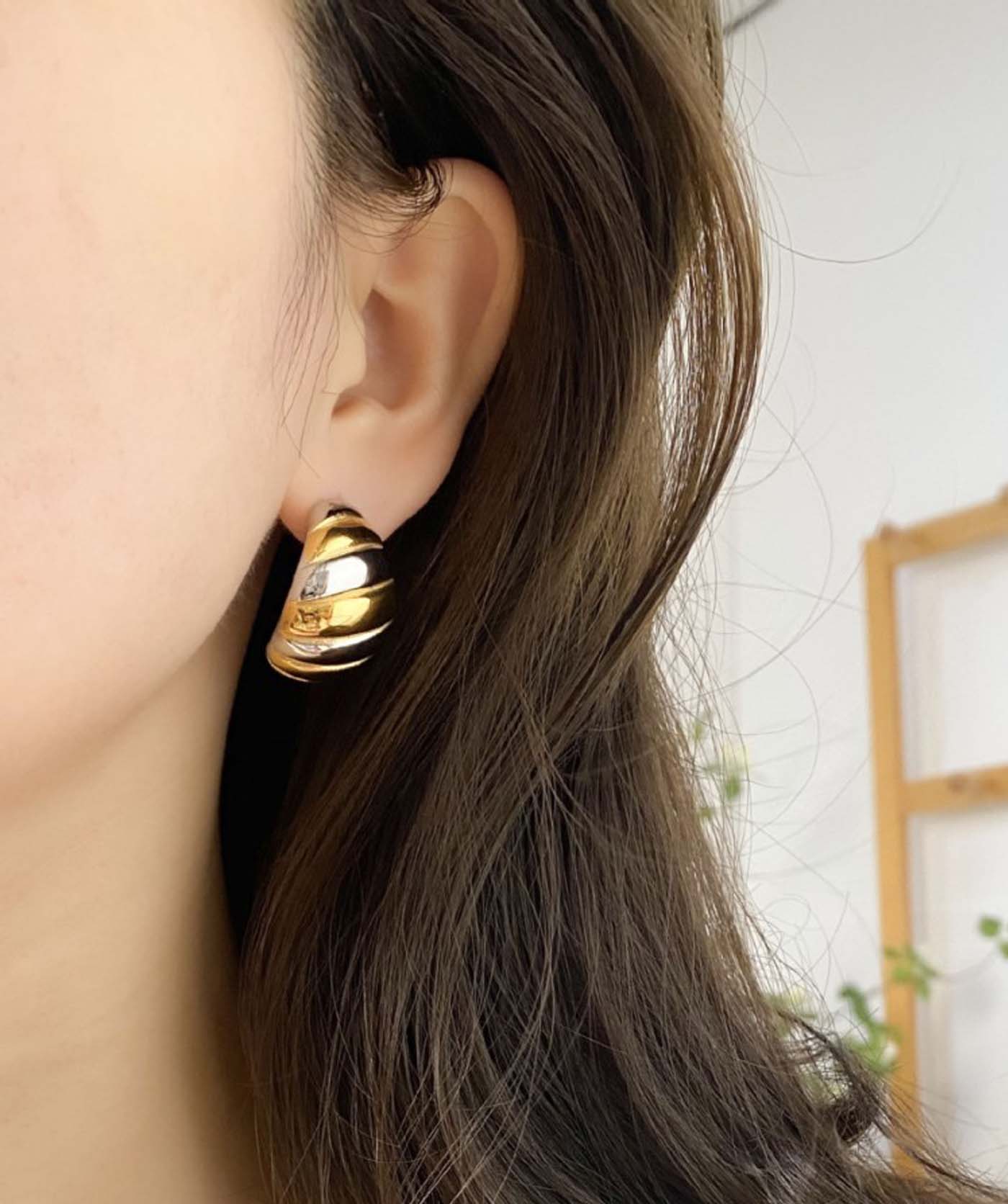 Gem Split Earrings