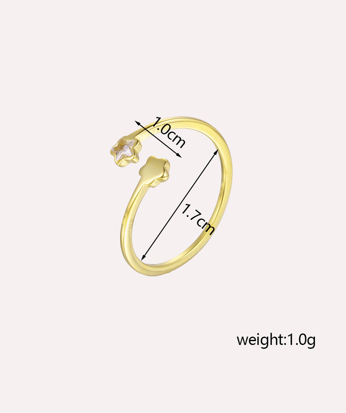 Tiny Star Ring