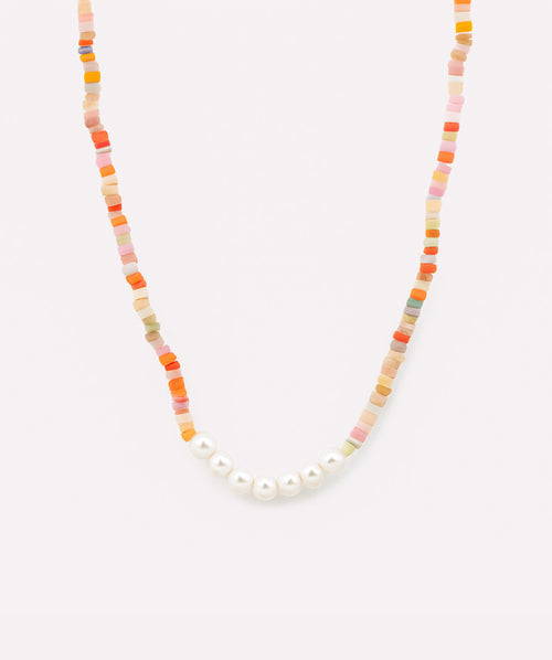 Pearl Beaded Necklace