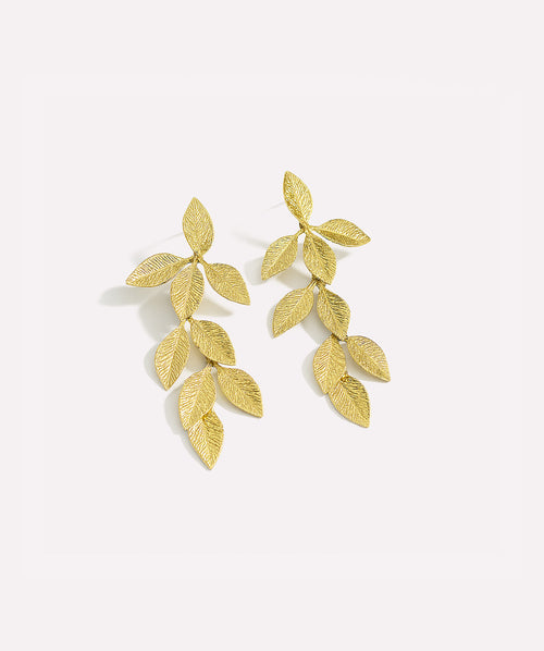 Olive Bloom Earrings