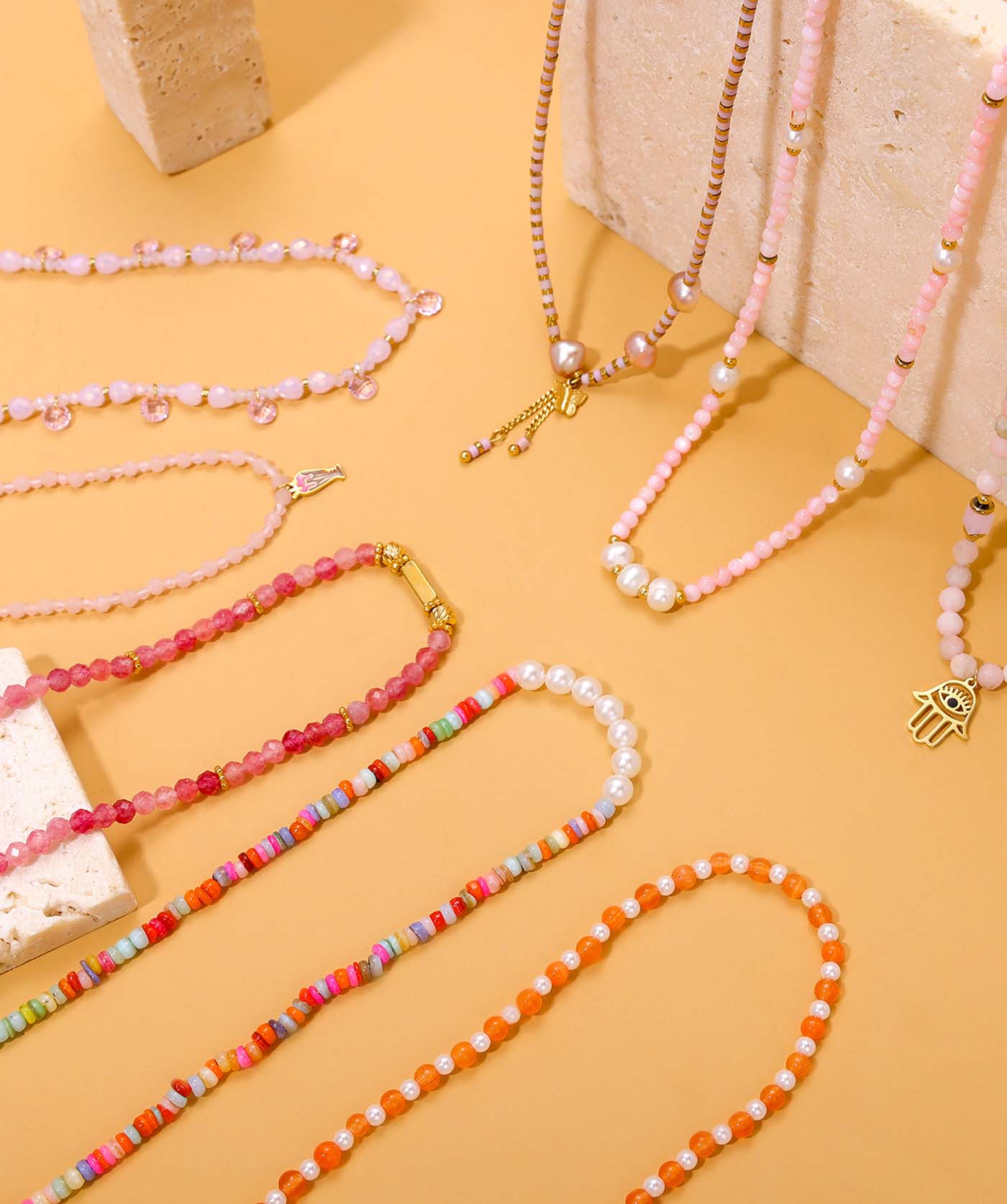 Pearl Beaded Necklace