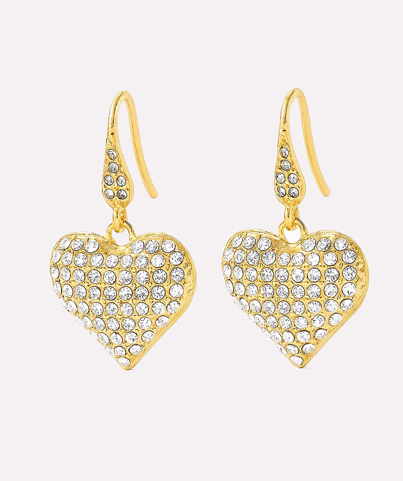 Gilded Hearts Earrings