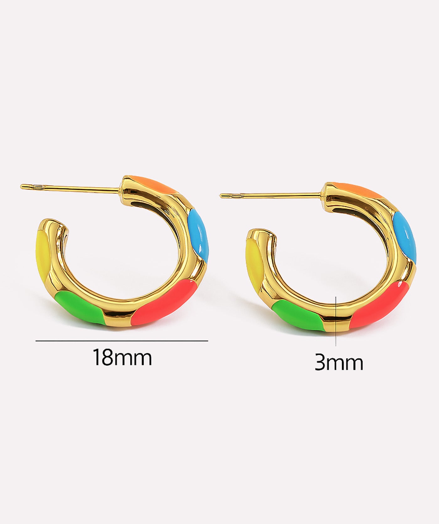 Candy Loops Earrings