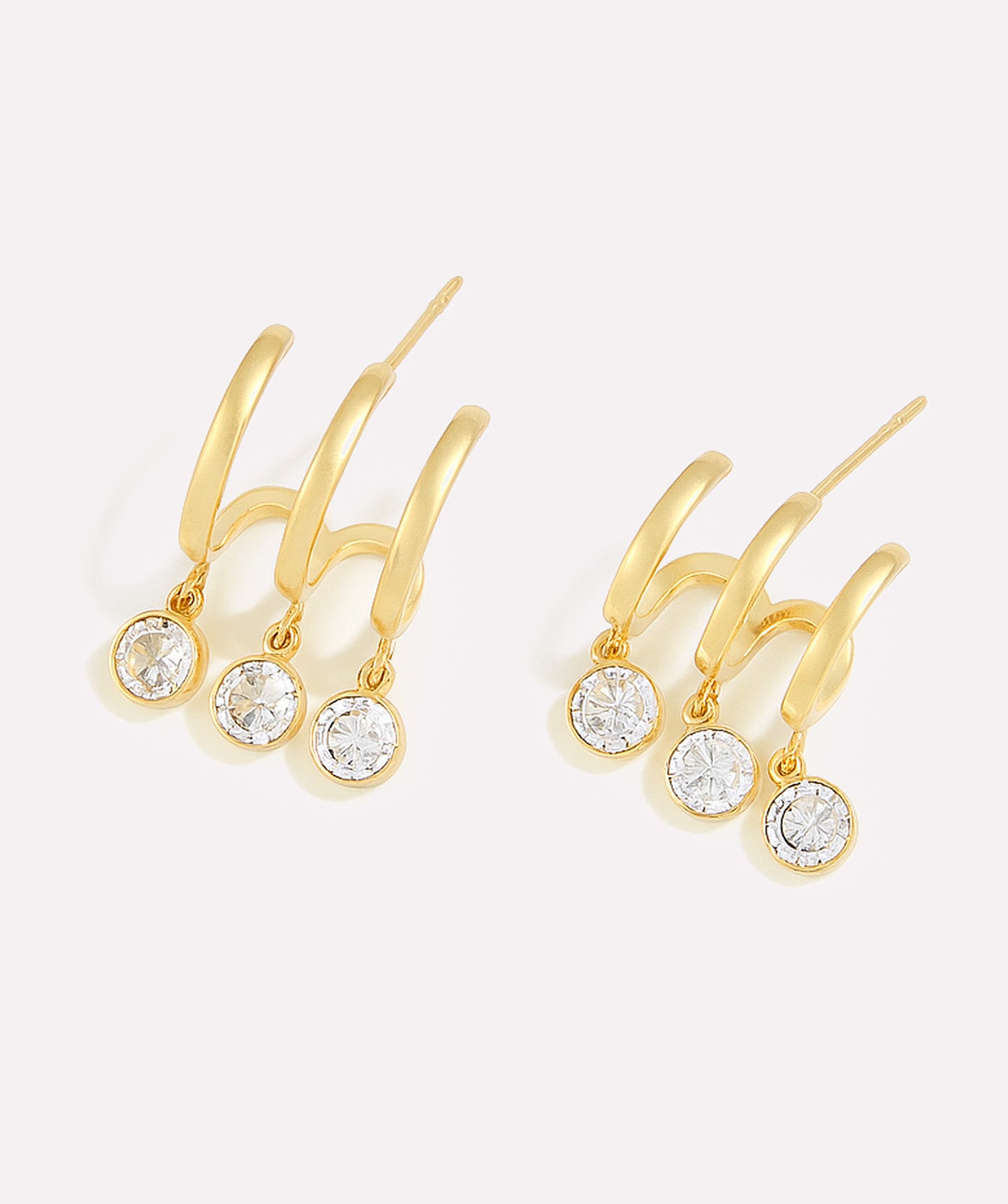 Triple Grace Earrings