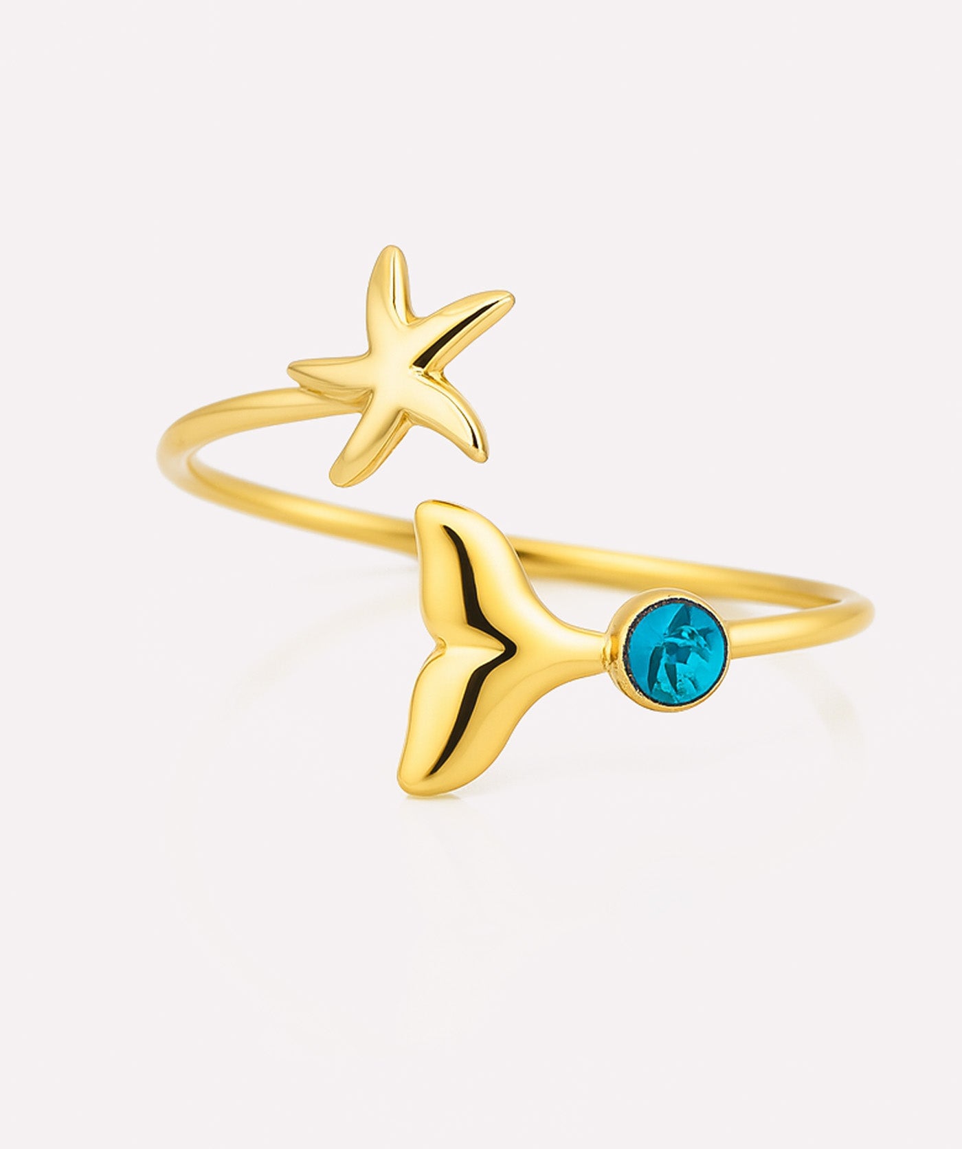 Blue Sea of Stars Ring