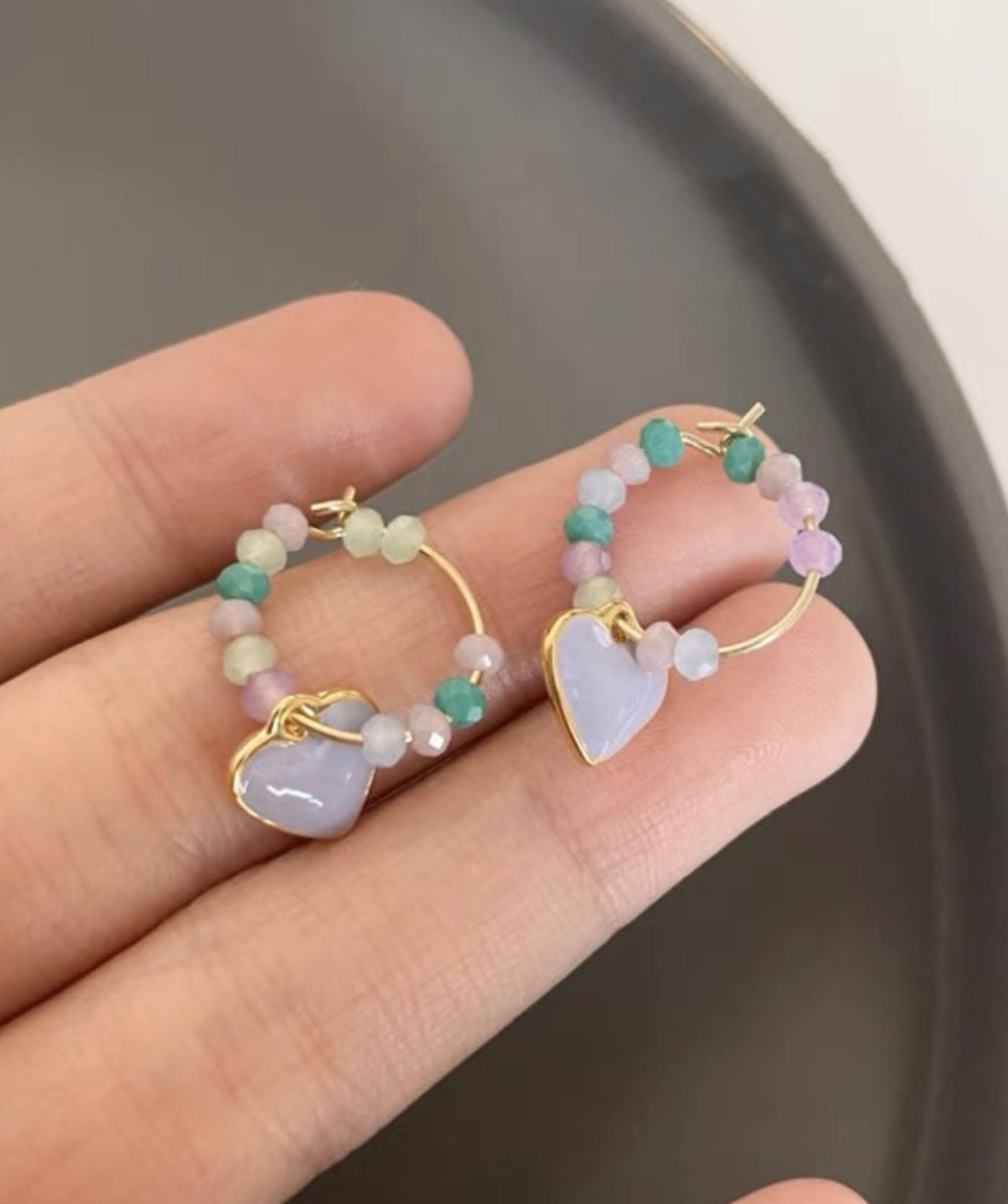 Lilac Love Earrings