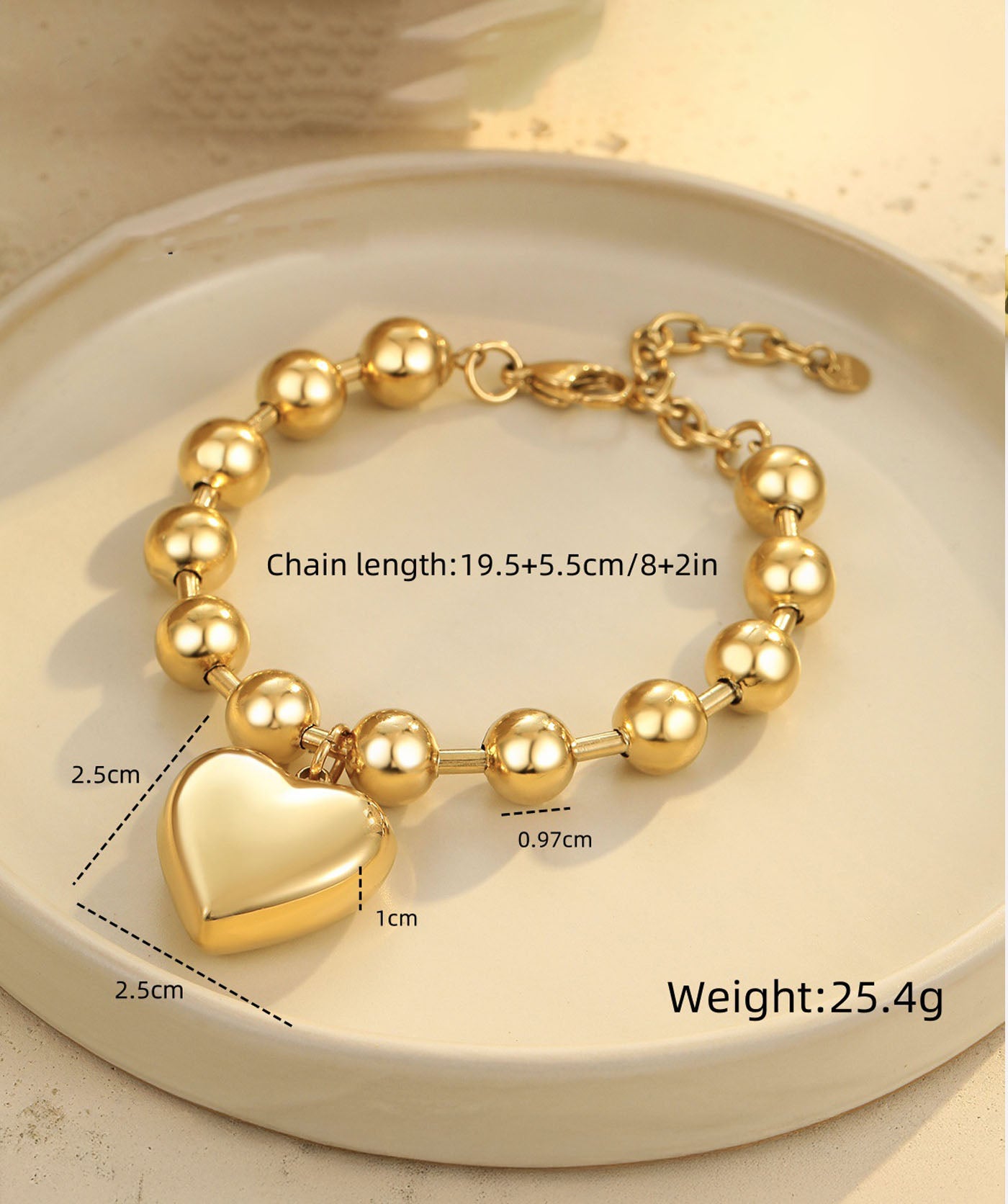 Chunky Love Bracelet