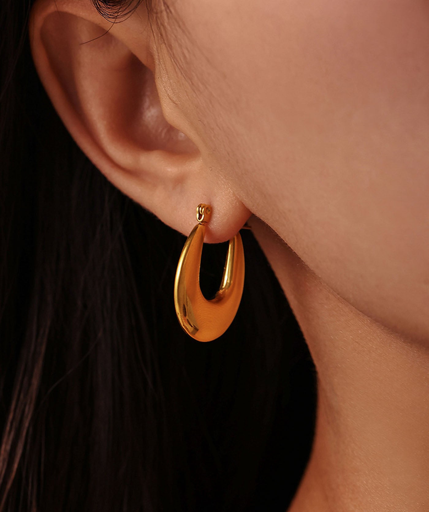 U Hoop Earrings