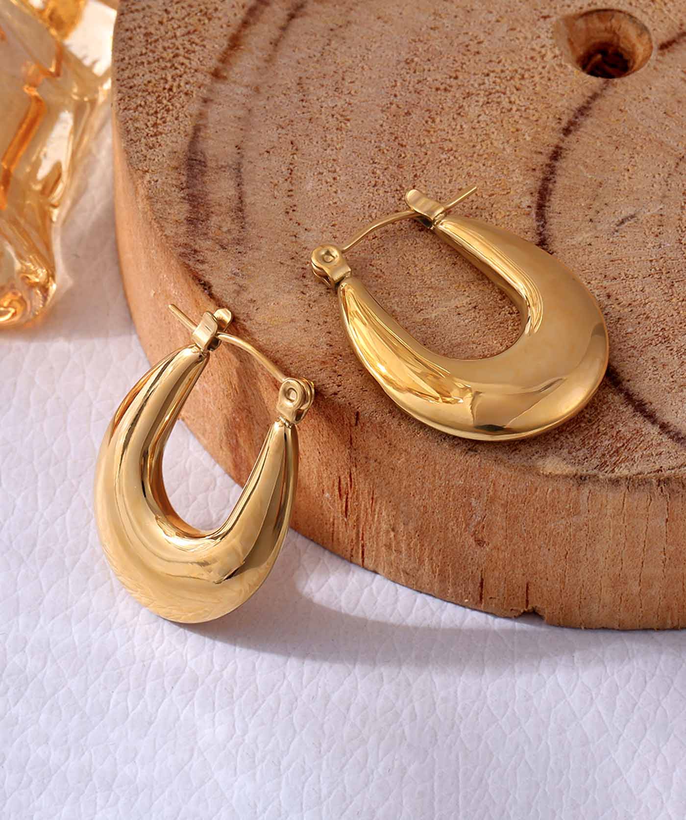 U Hoop Earrings