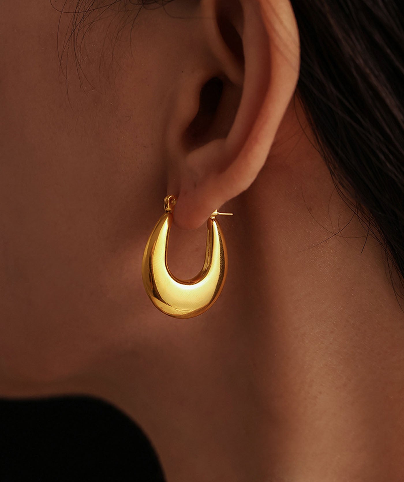 U Hoop Earrings