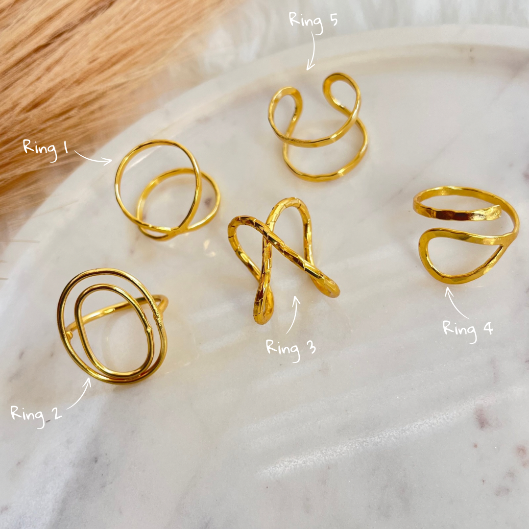 Dazzle Rings Set
