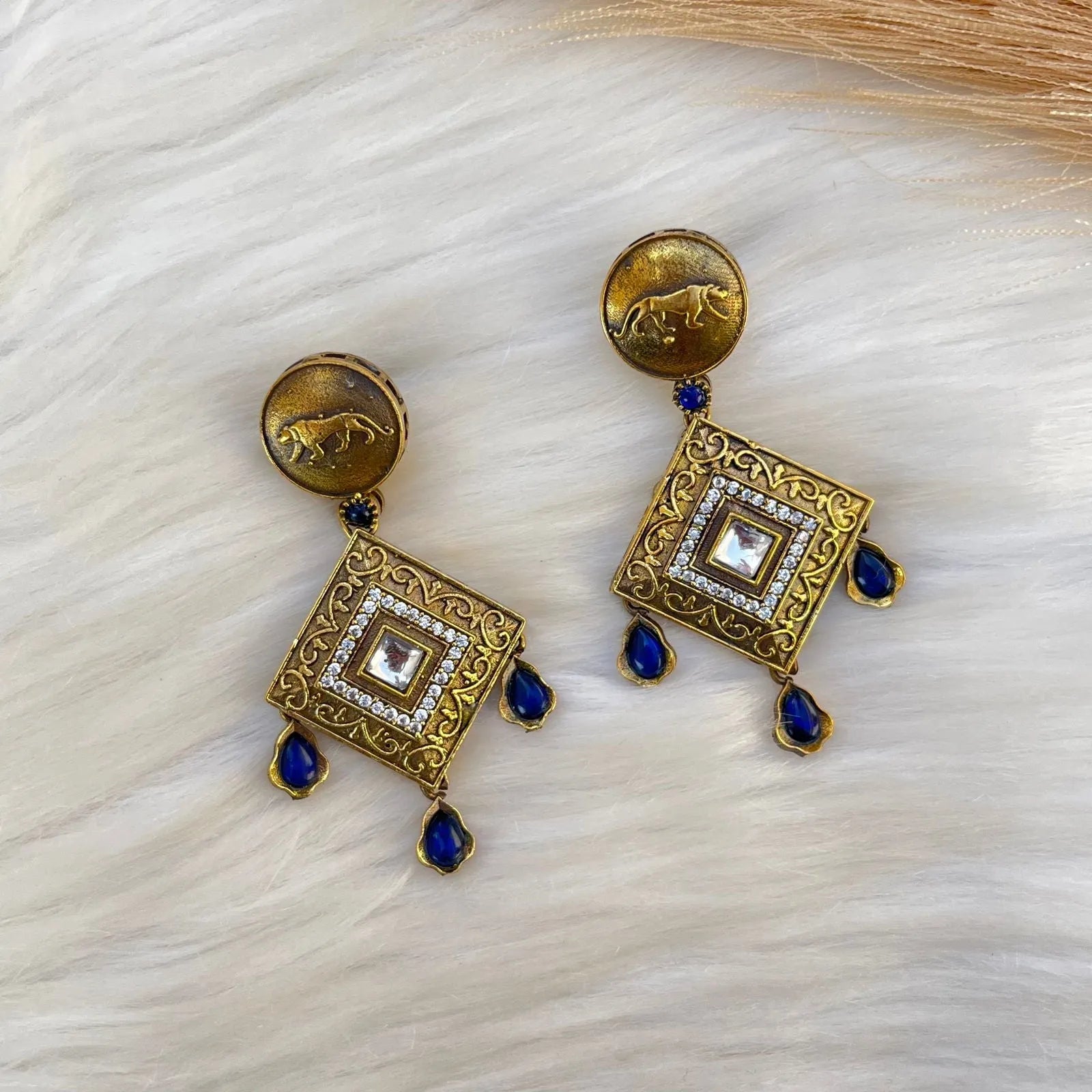 Blue Dynamic Fusion Earrings - womaniya - Blue Dynamic Fusion Earrings - womaniya -  -  -  - #tag1# - #tag2# - #tag3# - #tag4#