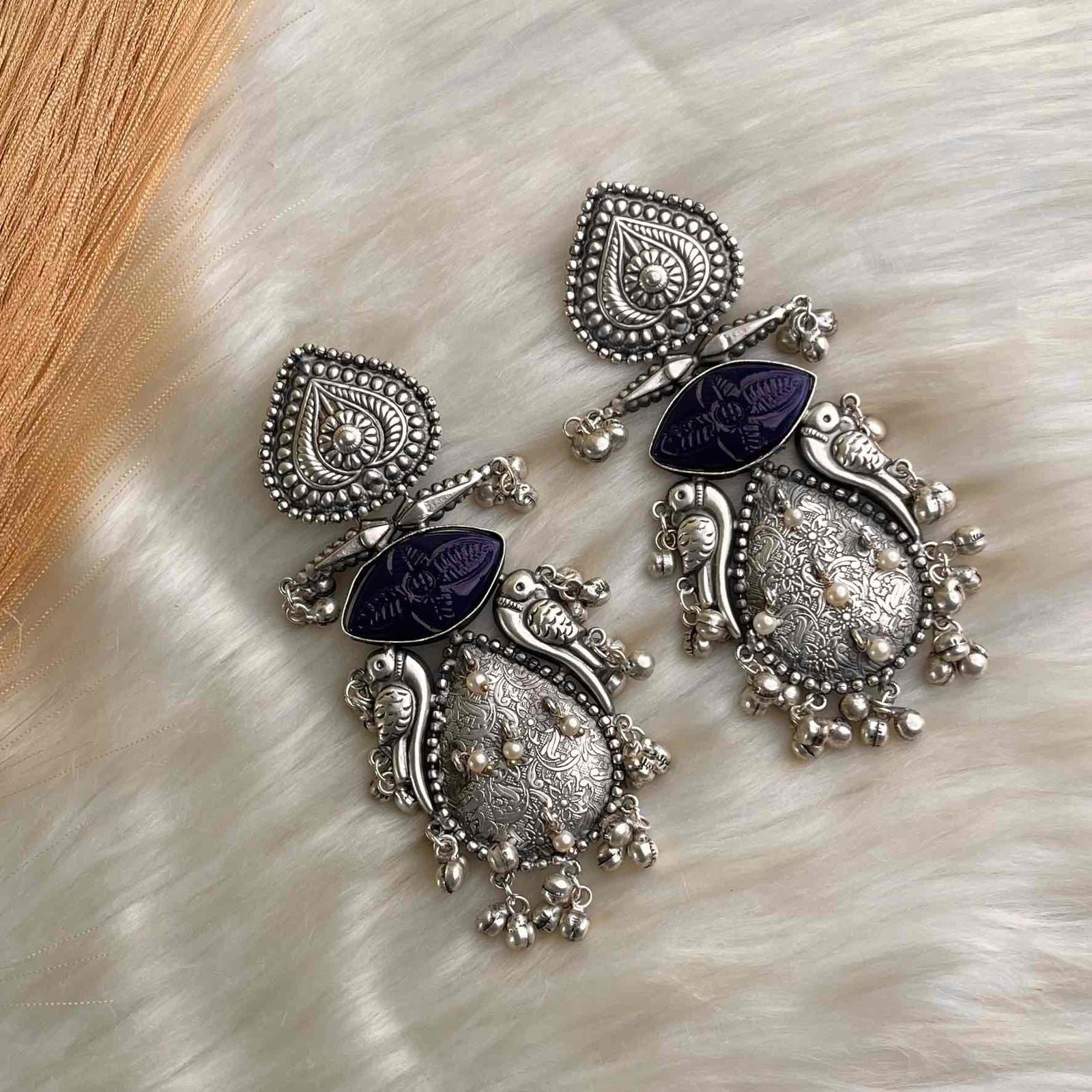 Blue Regal Lustre Earrings - womaniya - Blue Regal Lustre Earrings - womaniya -  -  -  - #tag1# - #tag2# - #tag3# - #tag4#