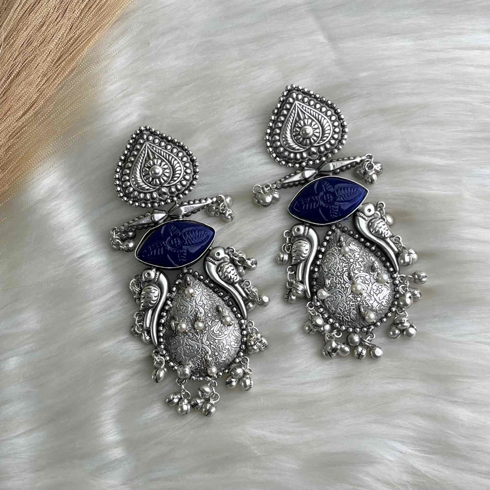 Blue Regal Lustre Earrings - womaniya - Blue Regal Lustre Earrings - womaniya -  -  -  - #tag1# - #tag2# - #tag3# - #tag4#