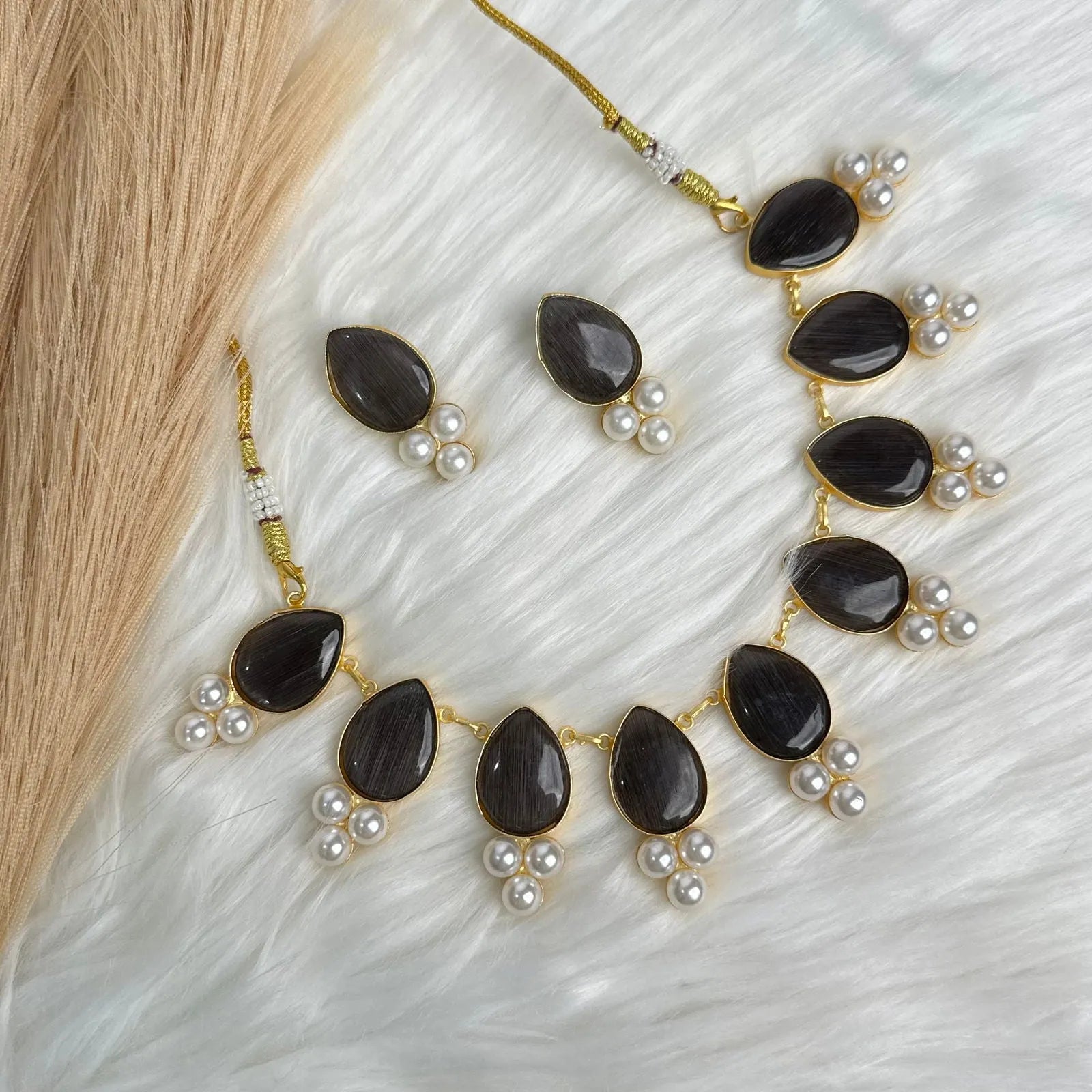 Brown - Grey Pearl Oval Grace Necklace Set - womaniya - Brown - Grey Pearl Oval Grace Necklace Set - womaniya -  -  - Brown - Grey Pearl Oval Grace Necklace Set - womaniya - Brown - Grey Pearl Oval Grace Necklace Set - womaniya -  - Womaania -  - #tag1# - #tag2# - #tag3# - #tag4# - #tag1# - #tag2# - #tag3# - #tag4#