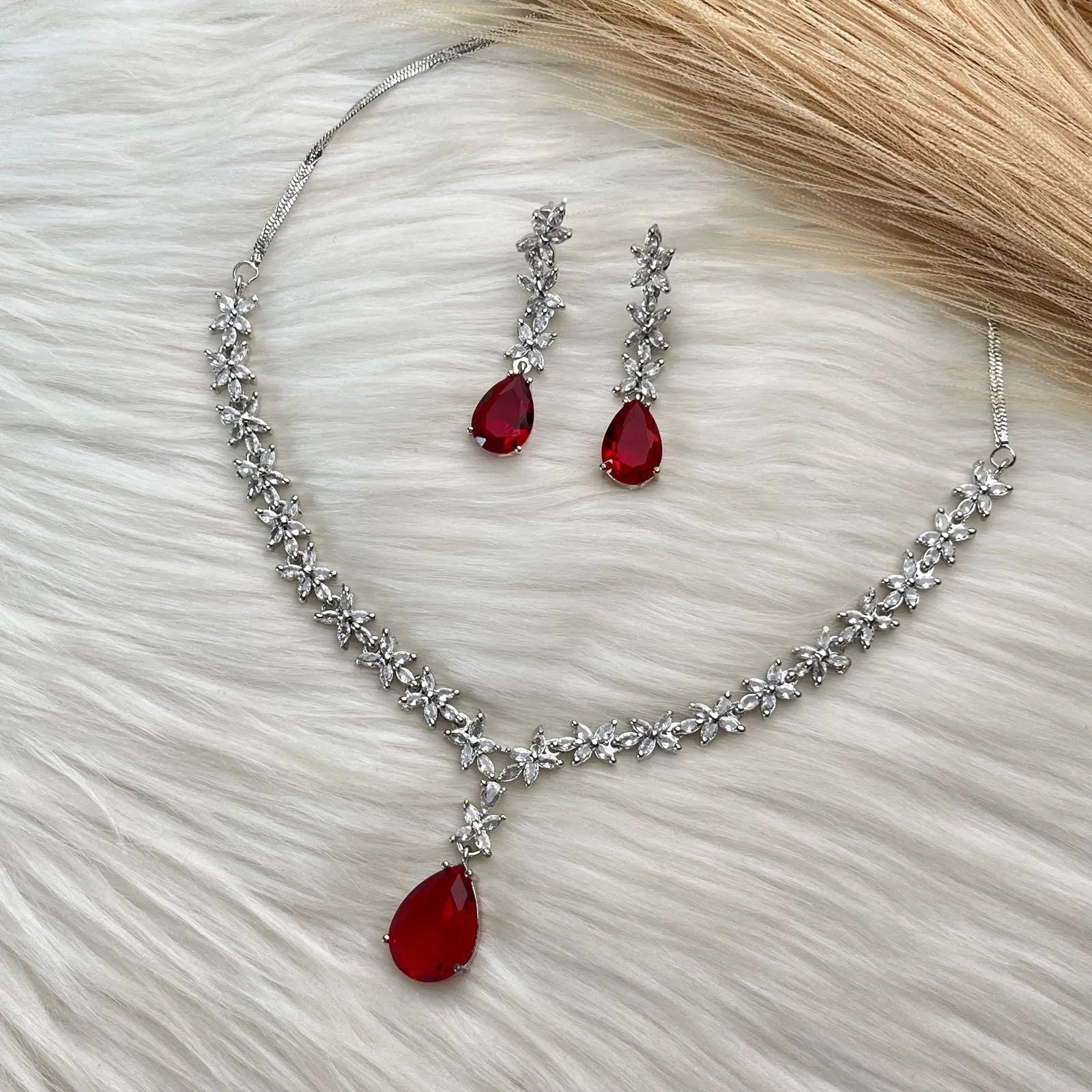 Dark Pink Infinite Radiance Necklace Set - womaniya - Dark Pink Infinite Radiance Necklace Set - womaniya -  -  -  - #tag1# - #tag2# - #tag3# - #tag4#