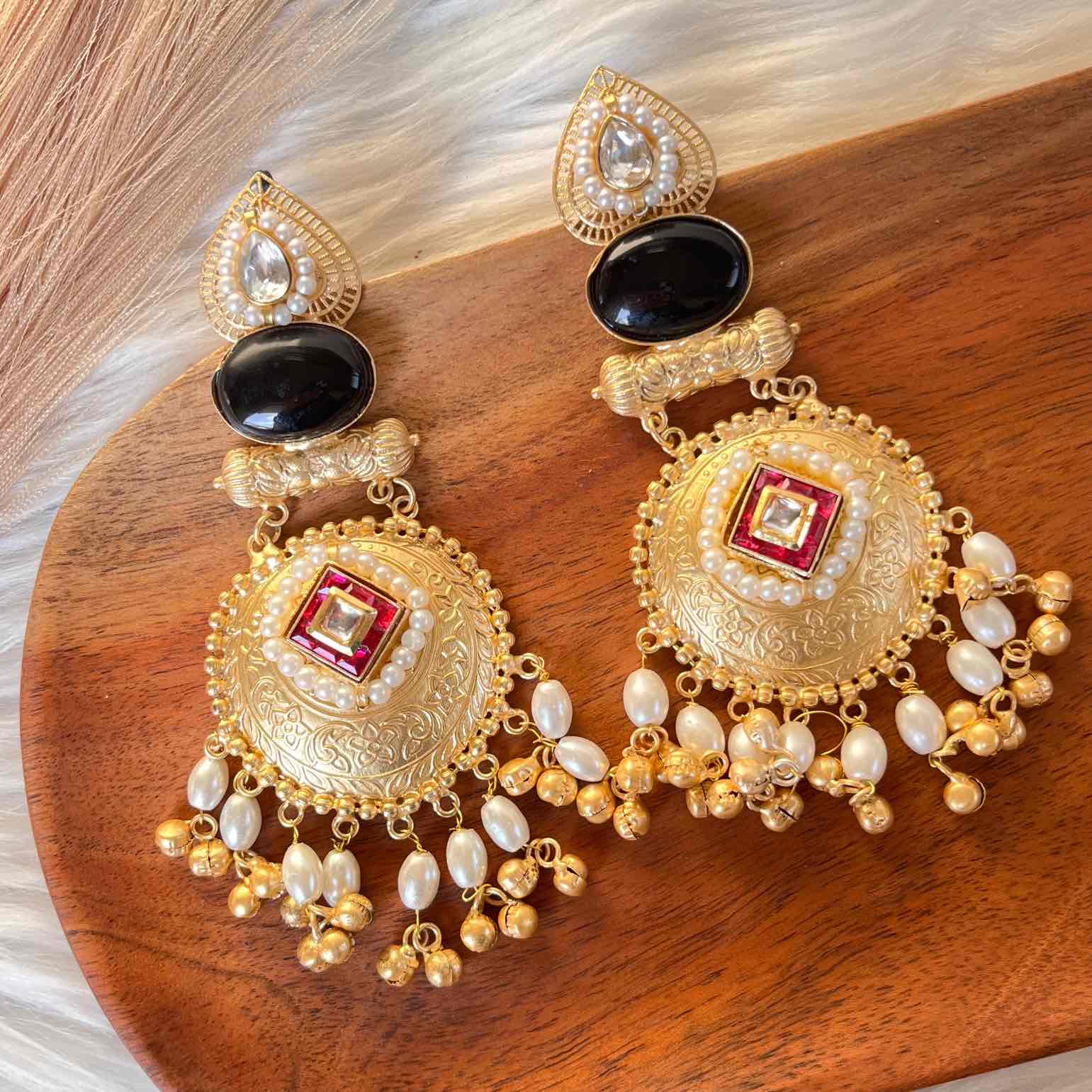 Green - Pink Sitara Golden Fusion Earrings - womaniya - Green - Pink Sitara Golden Fusion Earrings - womaniya -  -  -  - #tag1# - #tag2# - #tag3# - #tag4#