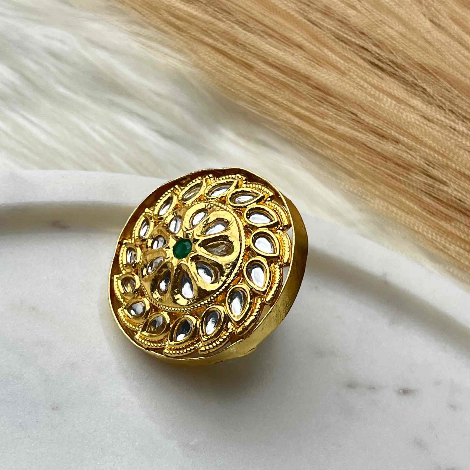 Green Daisy Flower Golden Ring - womaniya - Green Daisy Flower Golden Ring - womaniya -  -  -  - #tag1# - #tag2# - #tag3# - #tag4#
