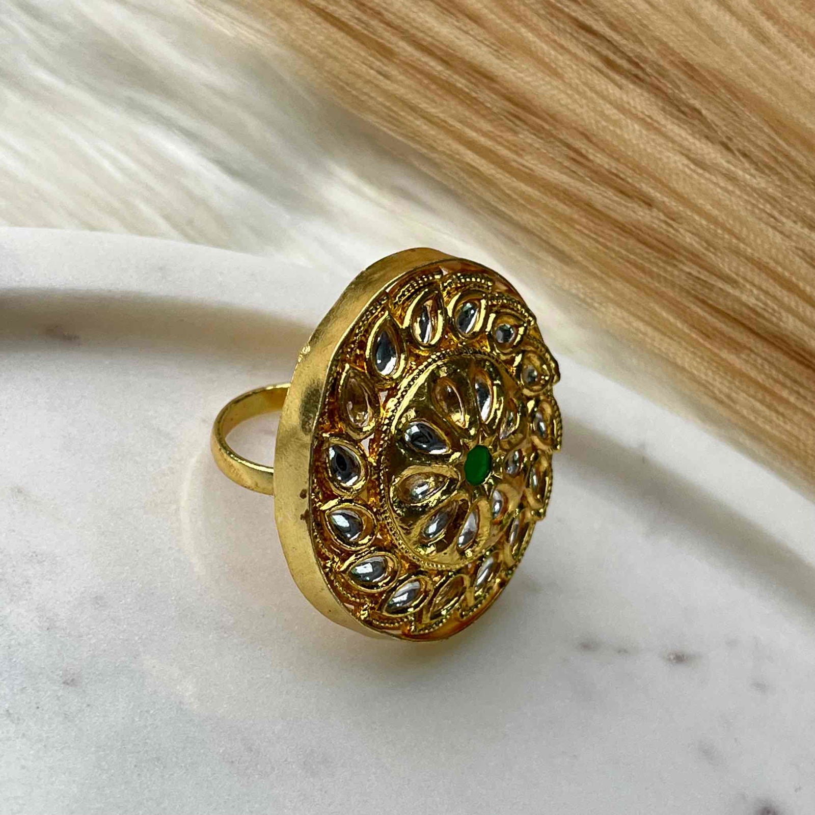 Green Daisy Flower Golden Ring - womaniya - Green Daisy Flower Golden Ring - womaniya -  -  -  - #tag1# - #tag2# - #tag3# - #tag4#