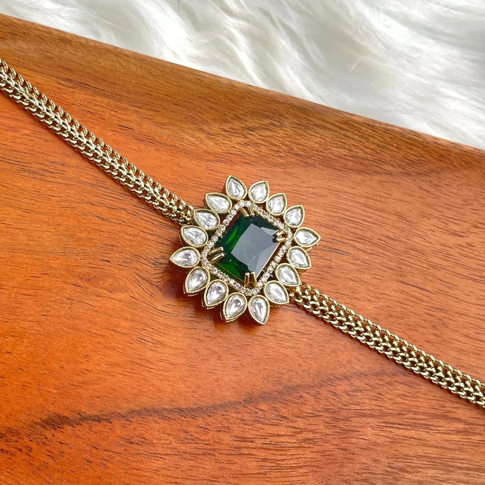 Green Ethereal Fusion Necklace Set - womaniya - Green Ethereal Fusion Necklace Set - womaniya -  -  -  - #tag1# - #tag2# - #tag3# - #tag4#