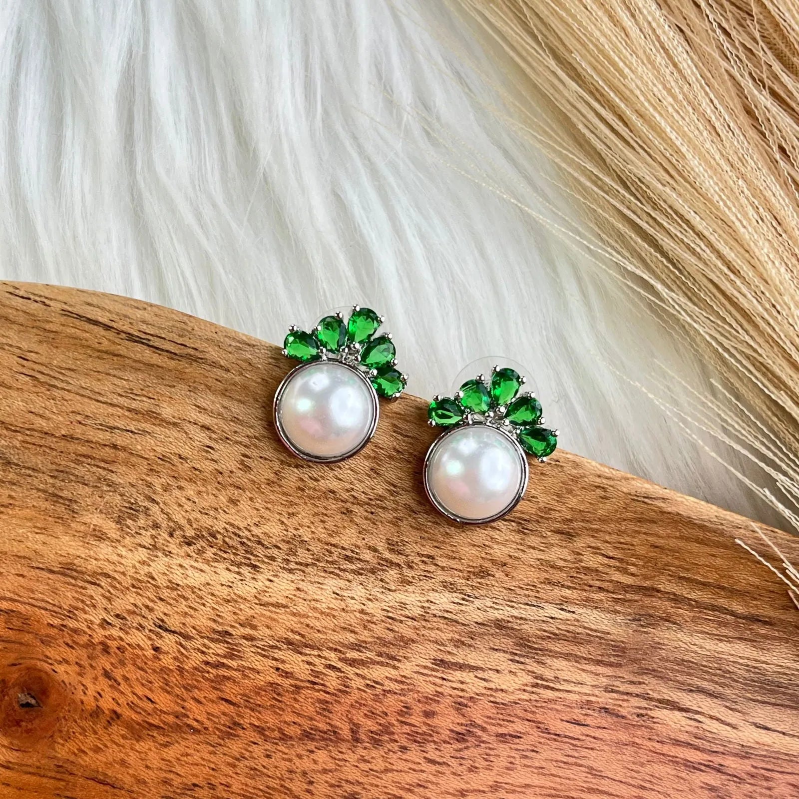 Green Gilded Pearl Spark Studs - womaniya - Green Gilded Pearl Spark Studs - womaniya -  -  -  - #tag1# - #tag2# - #tag3# - #tag4#