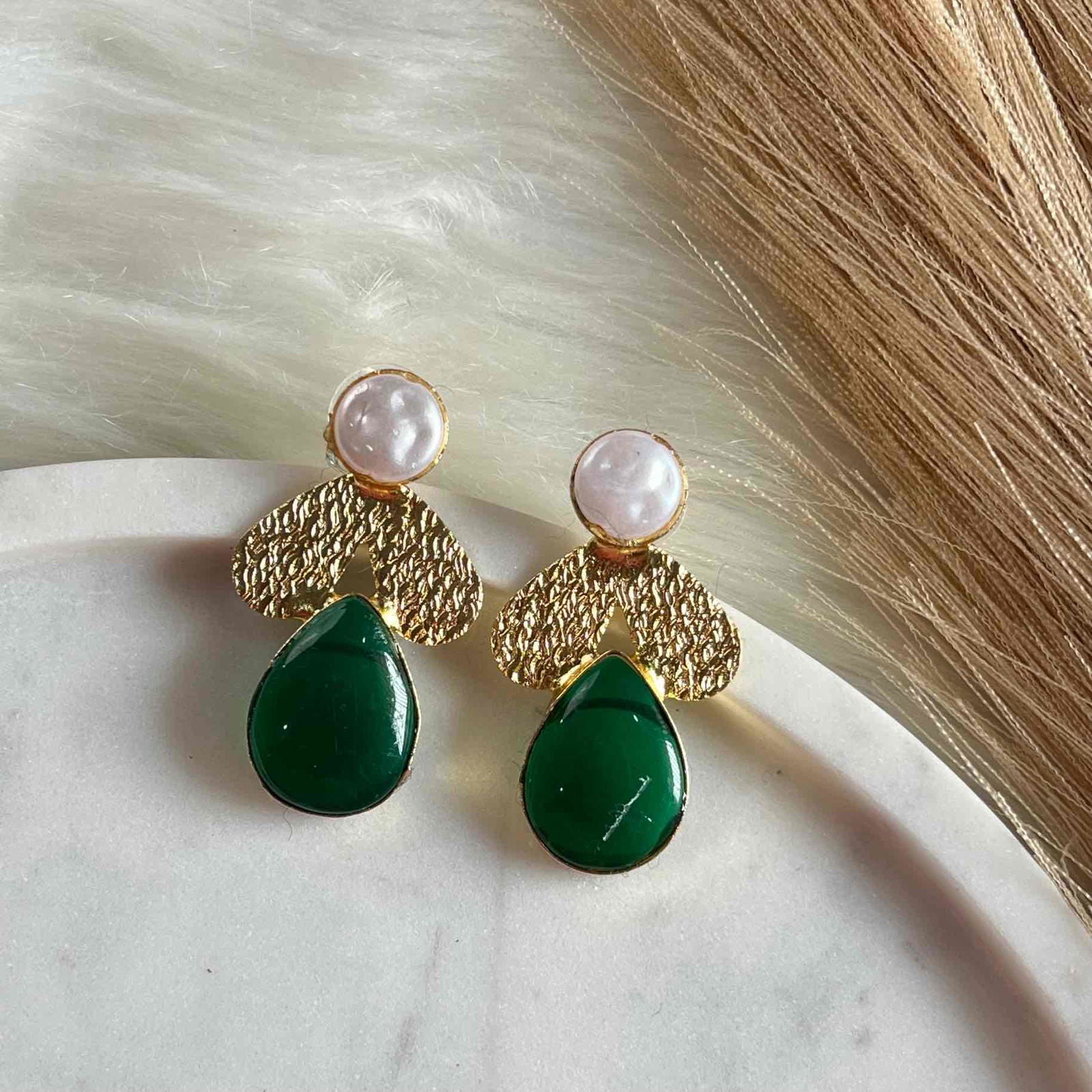 Green Golden Glow Studs - womaniya - Green Golden Glow Studs - womaniya -  -  -  - #tag1# - #tag2# - #tag3# - #tag4#