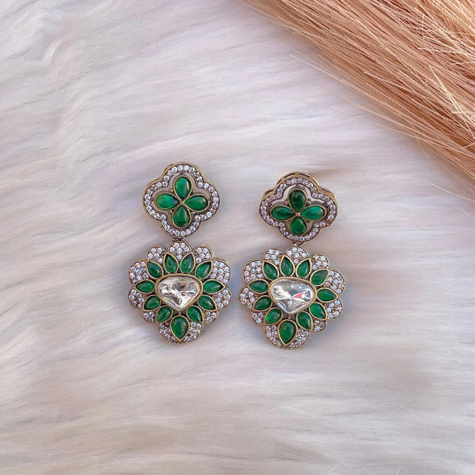 Green Ivory Blaze Earrings - womaniya - Green Ivory Blaze Earrings - womaniya -  -  -  - #tag1# - #tag2# - #tag3# - #tag4#