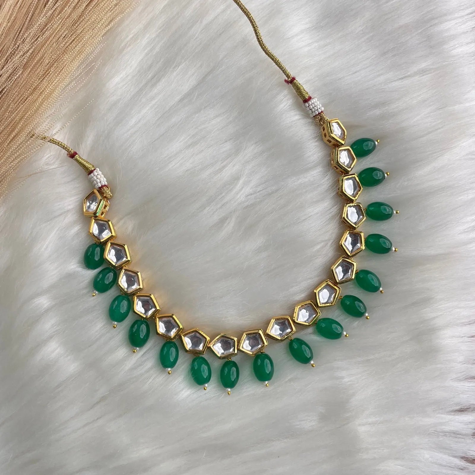 Green Jodha Jewels Necklace Set - womaniya - Green Jodha Jewels Necklace Set - womaniya -  -  -  - #tag1# - #tag2# - #tag3# - #tag4#