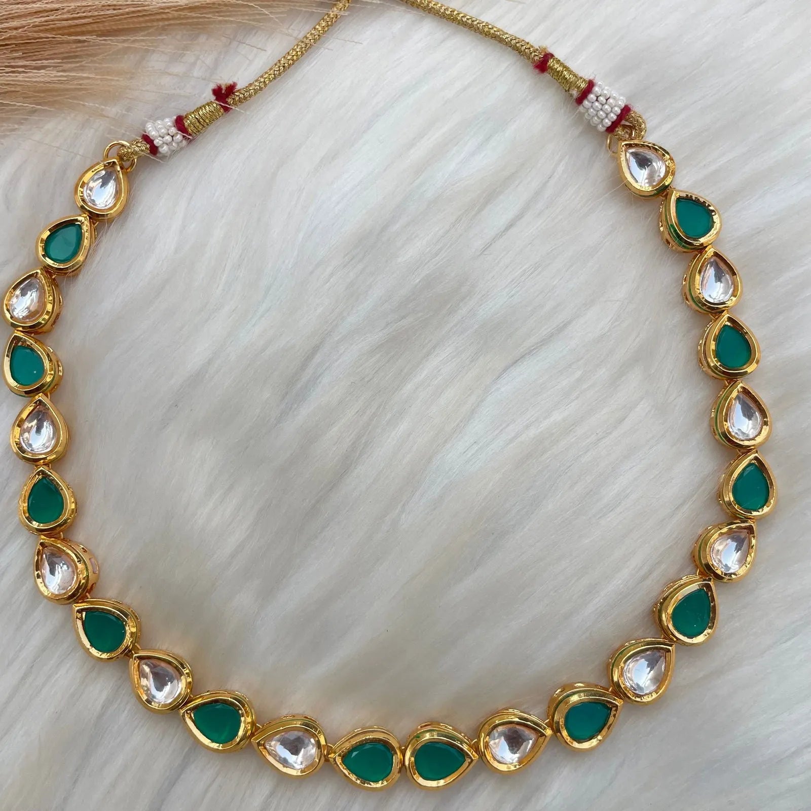 Green Palace Oval Necklace Set - womaniya - Green Palace Oval Necklace Set - womaniya -  -  -  - #tag1# - #tag2# - #tag3# - #tag4#