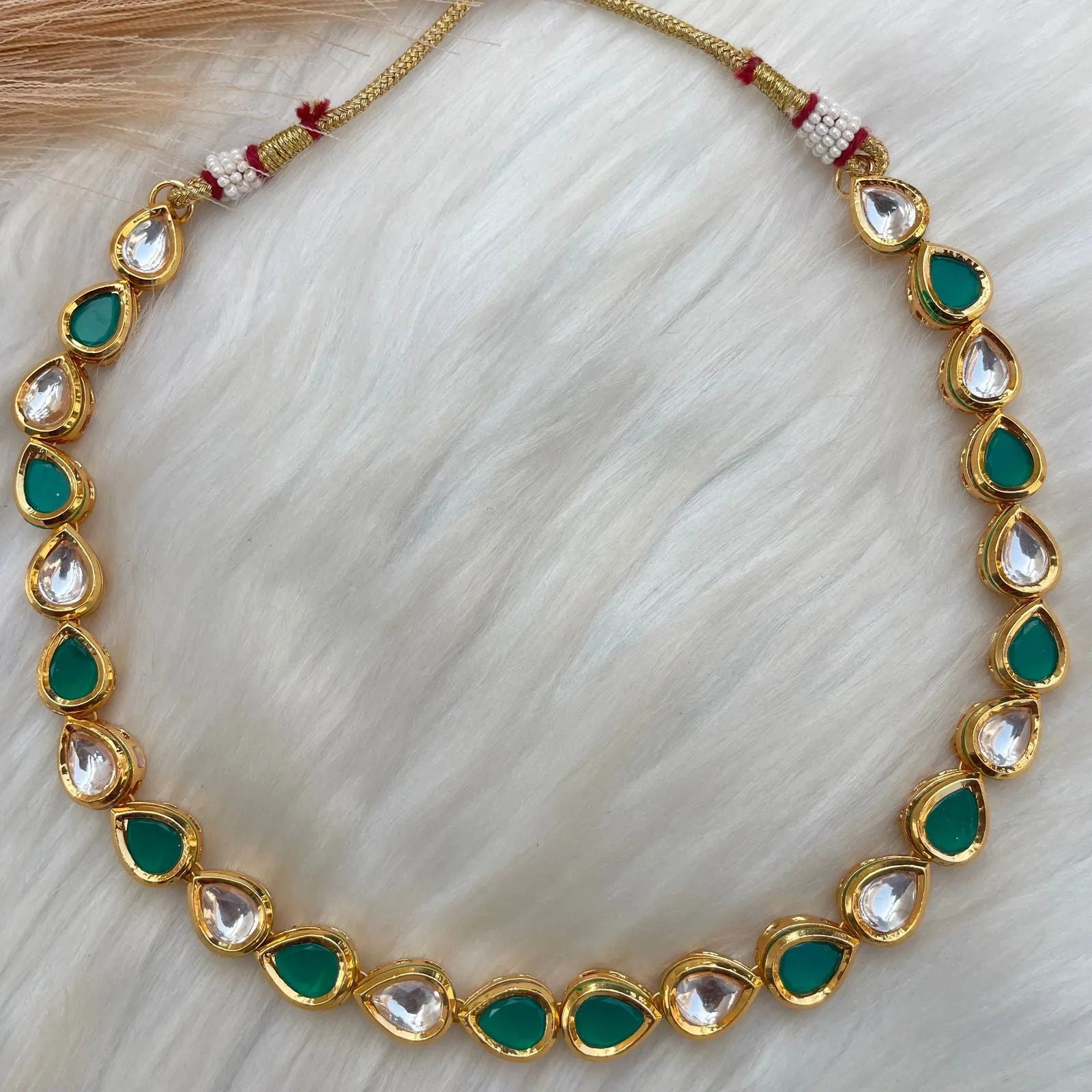 Green Palace Oval Necklace Set - womaniya - Green Palace Oval Necklace Set - womaniya -  -  -  - #tag1# - #tag2# - #tag3# - #tag4#