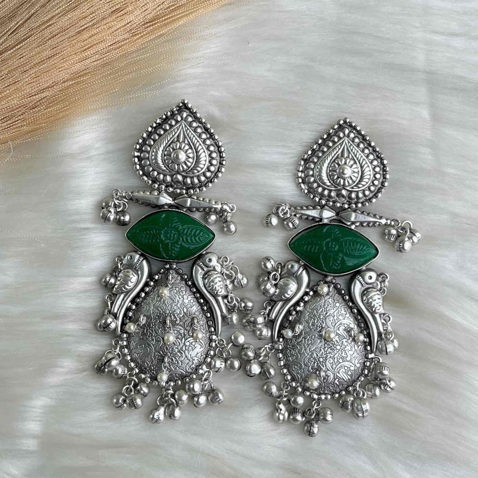 Green Regal Lustre Earrings - womaniya - Green Regal Lustre Earrings - womaniya -  -  -  - #tag1# - #tag2# - #tag3# - #tag4#