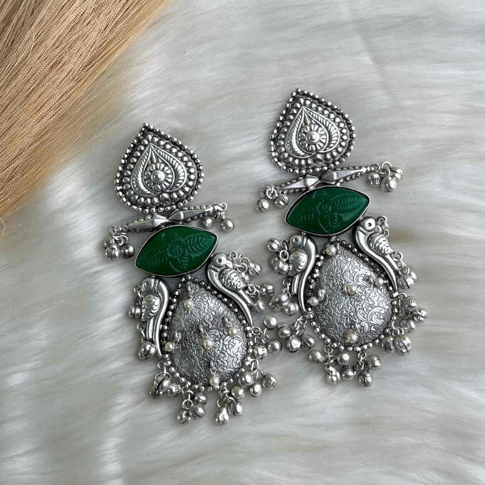 Green Regal Lustre Earrings - womaniya - Green Regal Lustre Earrings - womaniya -  -  -  - #tag1# - #tag2# - #tag3# - #tag4#