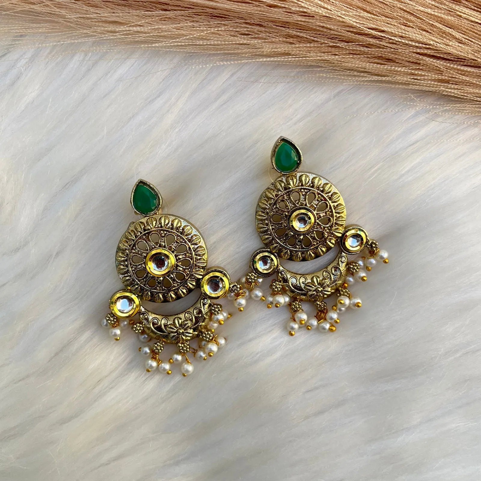 Green Shubhangi Earrings - womaniya - Green Shubhangi Earrings - womaniya -  -  -  - #tag1# - #tag2# - #tag3# - #tag4#