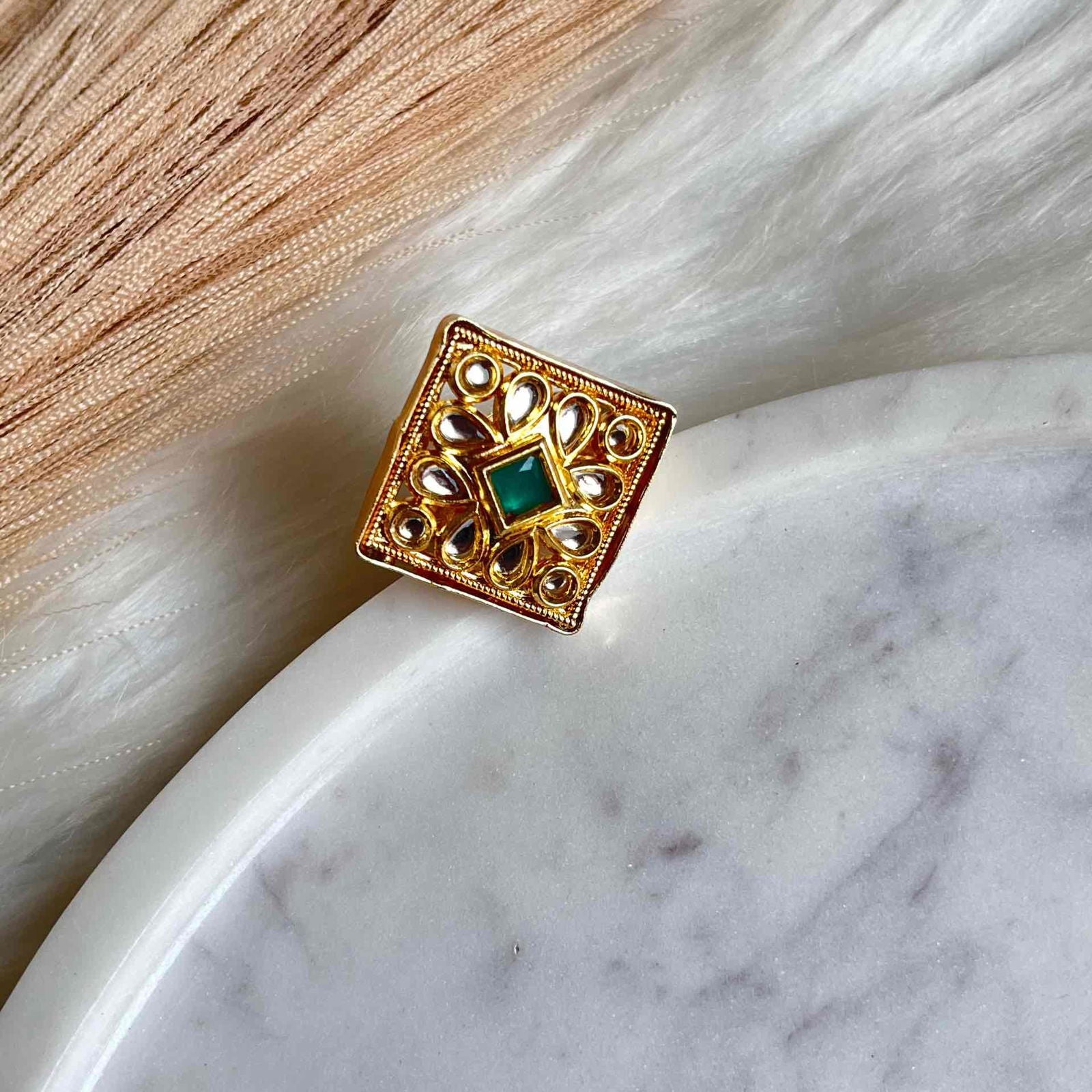 Green Square Authentic Golden Ring - womaniya - Green Square Authentic Golden Ring - womaniya -  -  -  - #tag1# - #tag2# - #tag3# - #tag4#